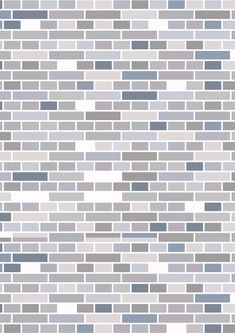 a gray and white brick wallpaper pattern