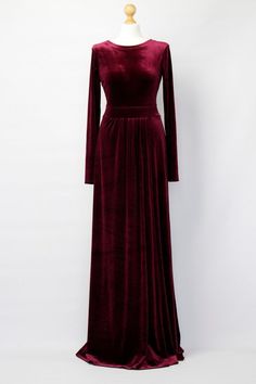 Velvet Maxi Dress Velvet Bridesmaid Party Dress Velvet Maxi Dress Long Sleeves With High Slit Sash W Navy Party Dress, Velvet Bridesmaid, Navy Blue Cocktail Dress, Bridesmaid Skirts, Sleeved Velvet Dress, Lace Burgundy Dress, Navy Blue Bridesmaid Dresses, Velvet Dress Long, Velvet Dress Designs