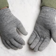 Lined with soft microfleece, these are unusually warm for touchscreen gloves—and a specially designed knit pattern and finger seams improve dexterity and typing accuracy. Knit Gloves, Cold Weather Gloves, Touch Screen Gloves, Knitted Gloves, Knit Pattern