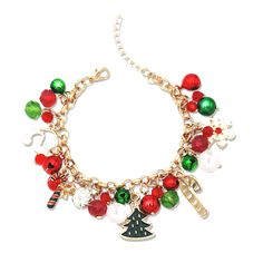 PRICES MAY VARY. Brand: PUBBCIA Material: Alloy Metal type: alloy Style: Modern Red Jewelry For Christmas Holiday, Christmas Holiday Jewelry Bracelet, Christmas Holiday Bracelet Jewelry, Adjustable Christmas Jewelry For Holiday, Multicolor Christmas Jewelry Gift, Multicolor Christmas Bracelet Jewelry, Multicolor Jewelry Christmas Gift, Holiday Festive Jewelry Bracelet, Christmas Party Adjustable Charm Bracelet