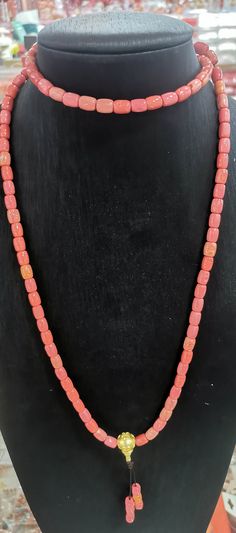 material:coral  quantity:one set 108PCS apprx.25+inch size:approx.6-20mm note:have larger stock and offert wholesale price. Orange Red Coral Beads For Jewelry Making, Coral Beaded Necklaces For Jewelry Making, Gift Red Coral Necklaces With 8mm Beads, Red Necklaces With 8mm Beads For Jewelry Making, Orange Oval Beaded Necklaces As Gifts, Red Beaded Necklaces With 108 Beads For Jewelry Making, Coral Beaded Necklaces As Gift, Coral Beads For Jewelry Making, Adjustable Coral Beaded Necklaces With Polished Beads