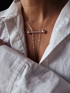 A minimalist design on Sterling silver 925 fully handmade.This  lariat necklace upgrades all outfits.  All of my pieces are fully handcrafted please allow for small variances from piece to piece, as this is the feature of owning one of the kind handmade jewelry. It might also like https://www.etsy.com/listing/498139342/sterling-silver-earringsdrop Feel free to ask me for personal orders or further questions. Handmade Minimalist Long Lariat Necklace, Minimalist Handmade Lariat Necklace As Gift, Minimalist Handmade Long Lariat Necklace, Handmade Minimalist Lariat Necklace, Handmade Minimalist Lariat Necklace As Gift, Minimalist Handmade Lariat Necklace For Gifts, Minimalist Sterling Silver Necklaces For Layering, Handmade Silver Toggle Necklace, Minimalist Sterling Silver Layering Necklaces