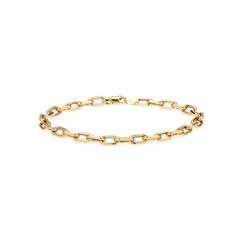 4mm Italian Chain Link Bracelet Gold-tone Chain Link Bracelet, Classic Gold-tone Link Bracelets, Classic Gold-tone Link Bracelet, Luxury Gold-tone Link Bracelet, Luxury Gold-tone Chain Link Bracelets, Italian Chain, Plastic Jewelry, Virtual Fashion, Pink Turquoise