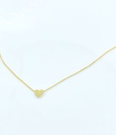 Solid 14K Heart Necklace, Tiny 14K Gold Heart, Dainty Tiny Necklace, Solid Gold Jewelry, Gold Heart Necklace, Graduation Gift, Gift for Mom. This beautiful dainty solid 14K gold heart necklace is the perfect gift and great for any occasion. Beautifully worn on its own or layered with other necklaces. 14K (yellow) solid gold heart measures 8mm and is centered on a delicate shimmering cable chain. PLEASE convo me for custom orders. :) **PLEASE NOTE: THIS LISTING IS ONLY FOR ONE NECKLACE ** 🎁 Come 14k Yellow Gold Heart Pendant Necklace, Yellow Gold Heart Cut Birthstone Necklace, Fine Jewelry 14k Gold Heart Necklace, Gold Open Heart Necklace Stamped 14k, Dainty Double Heart Yellow Gold Necklace, 14k White Gold Heart-cut Heart Necklace, 14k Gold Heart Necklace With Heart Pendant And Beads, 14k Heart Pendant Necklace For Valentine's Day, Yellow Gold Heart Necklaces For Valentine's Day