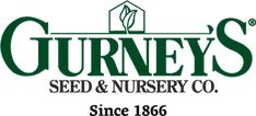 the logo for gurney's seed and nursery co