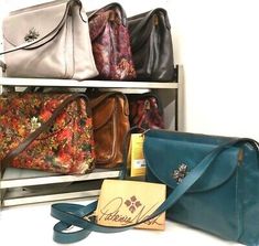 Top Seller for PATRICIA NASH Medium Bag 11'x8'x6 SALINA Crossbody Leather purse NWT $170, Women's Bags Crafted Bag, Medium Bag, Brown Floral, Medium Bags, Leather Purse, Sophisticated Style, Leather Purses, Faux Suede