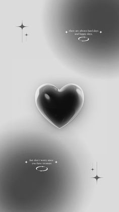 an abstract black and white background with two hearts