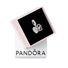 PRICES MAY VARY. Sterling Silver Heart Charm: The heart-shaped front disc is outlined with pink crystals and features "Mom" script with the "O" replaced by a heart set with a matching stone Compatible with PANDORA Moments: PANDORA Moments is a way to say something about who you are through every charm and bracelet you choose and how you choose to wear it Features CZ: Cubic zirconia could be said to be the jewel in PANDORA's crown, making up the majority of stones we use in our jewelry because it Crown Making, Pandora Collection, Pandora Heart, Dangle Charms, Jewelry Silver, Sterling Silver Heart, Pandora Jewelry, Pink Crystal, Jewelry For Women