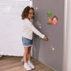 Promote organization and focused learning with ECR4Kids Mobile Dry-Erase and Flannel Room Divider. Use the double-sided divider wall in an early education classroom, preschool, daycare, or office. Double-sided panels feature a magnetic dry-erase surface on one side and felt on the other. Use the folding privacy divider for space division to create smaller, focused learning areas within a larger classroom to reduce distractions. Display student work, class schedules, or visual aids on the magneti Display Student Work, Privacy Divider, Early Education Classroom, Classroom Preschool, Privacy Partition, Portable Partitions, Panel Divider, Space Division, Wood Room Divider