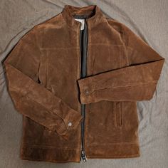 Beautiful Leather Pigskin Jacket Has Been Worn Only A Few Times. Unfortunately Does Not Fit Me Anymore. Pig Skin, Palermo, Mens Jackets, Mango, Jackets & Coats, Man Shop, Leather, Color