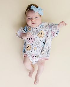 This short sleeve bubble romper is crafted with the most comfortable and soft cotton fabric. Elastic leg openings & bottom snap closures make it simple to dress & undress. It's sure to become a favorite in their wardrobe. Perfect for any season! * Accessories sold separately! Toddler Girl Accessories, Baby Boy Tops, Boy Onesie, Baby Boy Onesies, Swimming Outfit, Toddler Clothing, Girl Onesies