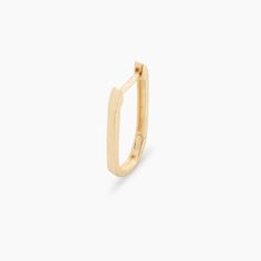 Inspired by our best-selling Parker Huggies, this dainty 14k gold version will be the most versatile piece in your jewelry collection. Wear it solo for a sleek, simple look, or stack it with other everyday favorites. Make it a pair Product Details 14k gold Huggie measures 1/4" by 9/16" and 1/16" thick Hinge closure Single | Gold Parker Link Huggie, Women's in 14k gold by Fine 14k White Gold Huggie Cartilage Earrings, Classic White Gold Stackable Earrings, Classic Tarnish-resistant Huggie Cartilage Earrings, Classic Stackable Huggie Earrings, Classic Stackable Hoop Huggie Earrings, Stackable White Gold Huggie Earrings, White Gold Stackable Huggie Jewelry, Classic Small Hoop Stackable Earrings, Classic 14k Gold Huggie Earrings