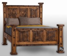 RUSTIC OASIS  BED - The Rustic Mile Rustic Platform Bed, Queen Bed Dimensions, Rustic Bed Frame, Rustic Bedroom Furniture, Rustic Wood Furniture, Rustic Bedding, Bed Dimensions, Wood Bed Frame, Furniture Market