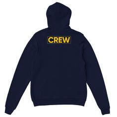 Hoodie CREW Hoodie Ship Crew Film Crew Set Crew Film Staff Hoodie Music Studio Hoodie Production Hoodie Team Hoodie Staff Hoodie CUSTOM Name - Etsy Fleece Crew Sweatshirt Fan Apparel, Urban Crew Neck Hoodie With Branding, Streetwear Sweatshirt With Double-lined Hood And Crew Neck, Fan Apparel Fleece Hoodie With Ribbed Cuffs, Fleece Hoodie With Ribbed Cuffs For Fans, Cotton Fan Apparel Hoodie With Double-lined Hood, Fleece Hoodie With Double-lined Hood For Fans, Heavyweight Crew Neck Hoodie For Winter, Cotton Hoodie With Double-lined Hood For Fans