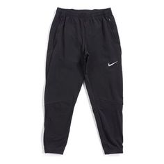 Nike AS M NK THRMA Essential Pant Bundle Feet Fleece Lined Sports Long Pants Black BV5074-010 (Men's/Joggers/Gift Recommend/Sports Trousers) Casual Black Running Sweatpants, Nike Functional Activewear With Elastic Waistband, Sports Joggers With Elastic Waist And Tapered Leg, Black Tapered Leg Activewear For Jogging, Nike Athleisure Running Bottoms, Nike Running Bottoms Athleisure Style, Nike Functional Gym Bottoms, Nike Athleisure Bottoms For Running, Nike Sporty Tapered Leg Sweatpants