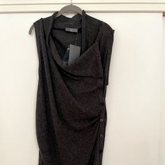 Nwt Mcq By Alexander Mcqueen Knit Dress Size Medium, In Dark Gray/Charcoal. See Pictures For All Info Displaced In Tag. Authentication Tag And Envelope Intact. Bought And Brevet Worn- Thinning Out Closet. See Mcq For Sizing Into/ Size Medium. Dress Buttons Full Length Down Both Sides, Has Cap Sleeves And The Neck Can Be Presented Differently Based On Buttoning. Appears To Be Knee- 3/4 Length: 40” Overall. Vintage Mcqueen, Feather Print Dress, Academic Drawing, Aquarius Rising, Red Strapless Dress, Alexander Mcqueen Dresses, Dots Dress, Trench Dress, Sleeveless Sweater Dress