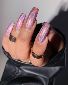 Mooncat Nail, Thermal Nails, Shimmer Nail Polish, Nail Shimmer, Nail Essentials, Not Today, Holographic Glitter, Nail Lacquer