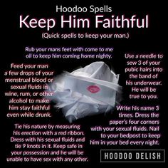 ~*~ HOODOO SPELLS: KEEP HIM FAITHFUL ~*~ Throughout history one of the many concerns that lovers run into is the issue of faithfulness and… | Instagram Spells To Keep Him Faithful, Faithful Spell, Remove 3rd Party Spell, Hoodoo Love Spell, Illusion Quotes