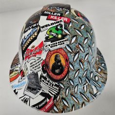 For sale a genuine WET WORKS IMAGING hydro dipped hard hat . That has been custom dipped and printed in house wet works imaging is there only place this hard hat is found , premium printed and then clear coated for that mirror like shine you see in our photos . PLEASE COMPARE OUR SHINE TO THE MORE EXPENSIVE COMPETITION , THERE IS NO COMPARISON , GO COMPARE THEN COME BACK TO THE BEST PRICE , BEST SHINE , BEST HYDRO DIPPED HARD HAT ON THE INTERNET PERIOD . We are the only hydro dippers approved by Custom Hard Hats, Sticker Bomb, Hat Custom, Clear Coat, Quality Control, Fitted Hats, Hard Hats, Type 1, Come Back