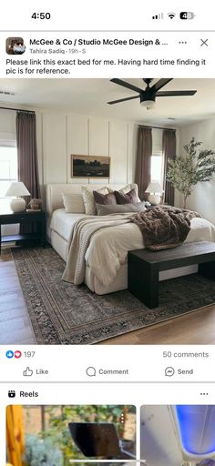 Bedroom Decor Cozy, Neutral Bedroom, Bedroom Refresh, Room Inspiration Bedroom, My New Room, Cozy Bedroom, House Rooms