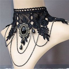 Gender:Women's; Style:Punk,Vintage,Gothic,Victorian,Lolita,Elizabeth Locke; Jewelry Type:Pendant Necklace,Choker Necklace; Occasion:Prom,Masquerade,Party,Halloween,Promise,Cosplay Costumes; Material:Synthetic Gemstones,Lace,Crystal; Color:Black; Height of pendant:5; Design:Layered; Front page:Jewelry; Product Dimensions:0.0000.0000.000; Shipping Weight:0.020; Package Dimensions:14.00012.0001.000; Net Weight:0.03; Listing Date:08/15/2016; Package type:Plastic bag; Special selected products:COD,hot; products source:supplier Black Lace Necklace, Black Lace Choker Necklace, Gothic Choker Necklace, Lace Skull, Black Lace Choker, Lace Choker Necklace, Crystal Lace, Gothic Chokers, Black Lace Shorts