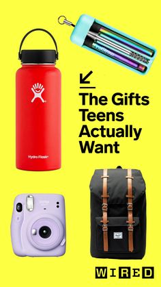 the gifts teens actually want are on sale for under $ 10, including an insulated camera and water bottle