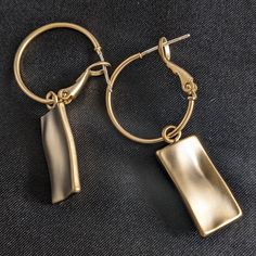 Pippa omega back Matted goldplated copper alloy earrings Weight 20 gm Modern Small Hoop Metal Clip-on Earrings, Modern Metal Clip-on Jewelry, Formal Gold-tone Metal Hoop Earrings, Gold Hoop Earrings With Pierced Copper, Metal Clip-on Earrings With Plating As Gift, Metal Clip-on Earrings With Plating For Gift, Metal Plated Clip-on Earrings For Gifts, Metal Plated Clip-on Earrings As Gift, Metal Huggie Earrings For Formal Occasions