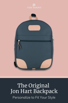 Discover the original Jon Hart backpack, a perfect blend of style and durability. Ideal for back to school, this backpack can be personalized to fit your unique style. Whether you're heading to college, high school, or grade school, this backpack is designed to carry all your essentials with ease. Make a statement with a backpack that reflects your personality and meets all your school needs. Unique College Graduation Gifts, Clear Backpacks, Backpack Aesthetic, Jon Hart, School Needs, Cute Mini Backpacks, Aesthetic Backpack, Fall Yall, Mint And Navy