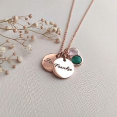 Wear your children’s names & birthstones on this stunning Family Names & Birthstones Necklace. Personalized Necklaces For Mom's May Birthstone, Personalized Rose Gold Necklaces For Mother's Day, Personalized Rose Gold Necklace For Mother's Day, Personalized Adjustable Rose Gold Necklace, Adjustable Personalized Rose Gold Necklace, Adjustable Rose Gold Necklaces For Personalized Gifts, Adjustable Rose Gold Name Necklace For Mother's Day, Pink Birthstone Necklace For Mother's Day, Rose Gold Charm Necklace With Birthstone For Mom