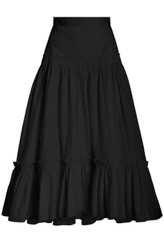 Tisbury Skirt Black Frill Skirt Outfit, Skirt With Ruffle Hem, Frill Skirt, Tiered Ruffle Skirt, Starter Pack, Feel Special, Short Jumpsuit, Ruffle Skirt, Black Skirt