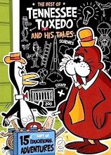 the adventures of tennessee tuxedo and his friends dvd with an image of two cartoon characters