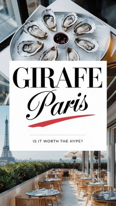 Stunning view of Girafe Paris Restaurant showcasing Paris vibes, fine dining, and Parisian aesthetic. Perfect for a bachelorette in Paris or a luxury lifestyle experience. Parisian Dining, Paris Eats, Salted Caramel Tart, Paris Bucket List, Parisian Summer, Restaurants In Paris, Appetizer Platters