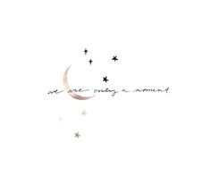 the words are written in black ink on a white background with stars and crescents