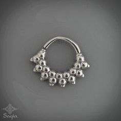 This unique handmade ear piercing made out of sterling silver- plated with 24 karat gold (2 micron), available in plain silver or plated gold over silver. Gouge: 18. *Please make sure to open the ring with a gentle twist to the side - forward or backward. **2 micron coating is extremely durable quality, no problem with water! Nickel free. --<>-<>-<>-<>-<>-<>-<>-<>-<>-<>-<>-<>-<>-<>-<>-<>-- SHIPPING - White Gold Metal Cartilage Earrings, Nickel-free White Gold Sterling Silver Piercings, Silver Hoop Piercings In Sterling Silver, Silver Sterling Hoop Piercings, Silver Sterling Silver Hoop Piercings, Sterling Silver Septum Ring, Internally Threaded White Gold Cartilage Earrings In Sterling Silver, Spiritual Silver Body Jewelry For Gift, Silver Pierced Metal Nose Rings