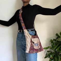 Vintage hippie Cross body/shoulder bag in Multicolor  Length: 11" Width: .5" Height: 9.5" Drop: 21.5" Brand: Himalayan  Material: Cotton/Hemp recycled Silk  📌Please read shop policy📌 💕Ask me any questions💕 Hippie Bag Soul Flower (soulflower Clothing), Vintage Hippie, Women Accessories Bags, Himalayan, Ask Me, Purses And Handbags, Cross Body, Shoulder Bags, Art Collection