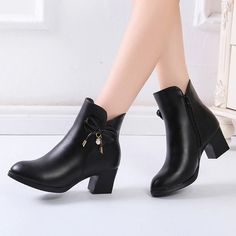 Platform Height:0-3cm Upper Material:PU Boot Height:Ankle Closure Type:Zip Boot Type:Basic Toe Shape:Round Toe Heel Height:High (5cm-8cm) Heel Type:Square heel Model Number:Women Shoes Season:Spring/Autumn Pattern Type:Solid Outsole Material:Rubber Fit:Fits true to size, take your normal size Fashion Element:Sewing Department Name:Adult Item Type:Boots Winter Ankle Lace-up Boots With Zipper, Winter Martin Boots With Zipper And Flat Heel, Winter Mid-calf Boots With Zipper Closure And Round Toe, Winter Mid-calf Boots With Zipper And Round Toe, Winter Ankle Booties With Zipper Closure, High Ankle Martin Boots With Zipper For Winter, High Heel Mid-calf Boots With Zipper For Winter, Winter High Ankle Martin Boots With Zipper Closure, Winter Ankle Martin Boots With Zipper