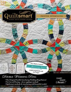 the cover of quiltsmart magazine