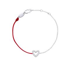 PRICES MAY VARY. Red string lucky heart bracelet：The heart shape is used to indicate emotions, including affection and love. This lucky red rope bracelet with a hollow heart is a symbol of love, and the shining zircon will remind you of romantic moments. Everyone wearing this bracelet is worthy of being loved and guarded, and can have their own happiness in the life. Lucky red rope silver chain, a bracelet that can bring you good luck. The red rope symbolizing love, peace, guardianship, and the Red Heart-shaped Bracelets For Mother's Day, Red Heart Bracelet For Valentine's Day Anniversary, Red Heart Bracelets For Anniversary, Red Heart Bracelet For Anniversary, Red Heart-shaped Anniversary Bracelets, Red Heart-shaped Anniversary Bracelet, Red Bracelets With Heart Charm For Anniversary, Red Bracelets For Valentine's Day Anniversary, Red Thread Bracelet