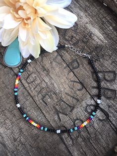 Cute Western Necklaces, Boho Western Jewelry, Western Beaded Necklace, Country Girl Jewelry, Rodeo Jewelry, Clay Bead Necklace, Antler Jewelry, Western Necklaces, Surfer Bracelets