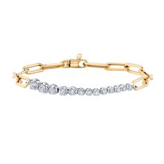 Classic rectangular chain bracelet in gold vermeil Summer Anklets, White Diamond Ring, Keepsake Jewelry, Chain Anklet, Tennis Bracelet Diamond, Nature Bracelets, Cuff Earrings, Tennis Bracelet, Conflict Free Diamonds