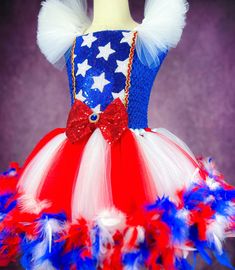 Usa Costume, United Nation, 4th Of July Dresses, Blues Dance, Patriotic Dresses, Girls Costumes, American Princess, Flag Photo, Dance Recital