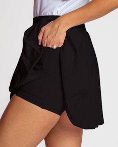 Explore the new Lux Pleated Skort, designed for those who appreciate both style and functionality. With its comfortable lux waistband and built-in shorts for added coverage, this skort is finished with a stretchy woven pleated layer that adds a dynamic twist to your outfit. Ideal for active days or casual wear, it ensures you stay comfortable and stylish in any setting. Maternity Swim, Long Sleeve Outerwear, Womens Size Chart, Leisure Wear, Dress Accessories, Casual Wear, Jumpsuit Dress, Work Wear, Womens Sizes