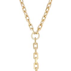 The Lennon Lariat is made from thick brass cable link chain, fastened with a with lobster clasp. Finishes available: 10K Gold or Rhodium-Silver. 2 Length Options:16" with an 7.5" drop24" with an 8" drop Chain measures:8.4mm (.33") wide Each link:13.1mm long (.51") & 2.2mm (.08") thick Clasp Measures:19mm (.75") long Everyday Gold Chain Lariat Necklace, Everyday Gold Lariat Necklace With Chain, Gold Lariat Toggle Necklace With Paperclip Chain, Adjustable Yellow Gold Lariat Necklace, Gold Lariat Necklace With Cable Chain, Modern Lariat Necklaces With Cable Chain, Gold-tone Lariat Chain Necklace, Everyday Gold Lariat Necklace With Paperclip Chain, Gold-tone Lariat Necklace For Layering