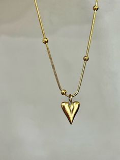 Gold Western Charms Stainless Steel Gold Plated Necklace Punk Love, Oct 11, Gold Plated Necklace, Stainless Steel Necklace, Pendant Necklaces, Necklace Lengths, Gold Plate, Charms, Plating