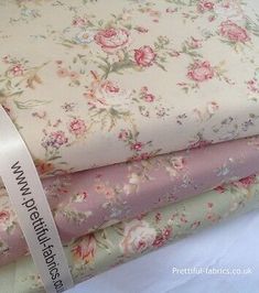 100% Cotton Poplin. Fabric Weight 130 gsm. Buy 3 get 7% off. Shabby Chic Fabric, Vintage Floral Fabric, Spring Roses, Pretty Fabric, Patch Work, Fabric Sewing, Fabulous Fabrics, Hand Quilting, Vintage Roses