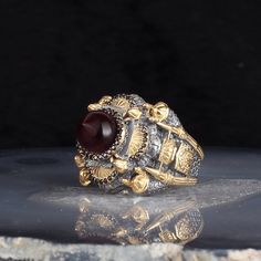 Antique Mens Rings, Gemstone Rings Vintage, Ring Minimal, Mens Rings, Mens Gold Rings, Hagia Sophia, Silver Signet Ring, Gold Filled Ring, Jewelry Model