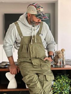 Next restock date: May 20, 2023. If you would like to pre-order a size that is out of stock, please contact us at support@madepants.com. The Best Overalls For You and Your Husband - These 100% cotton roomy overalls feature durable triple-stitched seams for added strength, 2 oversized pockets for cell phone, pliers, rul Coveralls Mens, Baggy Overalls, Cute Overalls, Men Jumpsuit, Short Jean Skirt, Overalls Men, Mens Overalls, Jeans Overall, Outfit Vintage