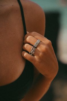 3 bands | 3 connectors for a multi ring look. Material Stainless Steel 18k gold plated Silver Scarf, Ring Necklace, Necklaces Bracelets, Silver Gold, Jewelry Shop, Ring Earrings, Gold Rings, 18k Gold, Scarf Accessory