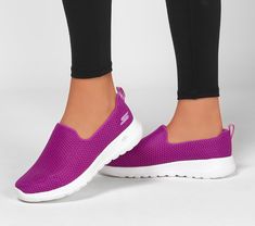 Buy SKECHERS Skechers GOwalk Joy Skechers Performance Shoes Functional Mesh Slip-on Sneakers For Light Exercise, Athleisure Slip-on Sneakers With Breathable Mesh, Athleisure Mesh Slip-on Sneakers For Light Exercise, Breathable Slip-on Sneakers For Running In Athleisure Style, Mesh Slip-on Sneakers For Light Exercise, Comfortable Mesh Walking Shoes For Jogging, Low-top Athleisure Sneakers With Light Support, Athleisure Breathable Slip-on Sneakers, Mesh Walking Shoes With Gel Cushioning For Light Exercise