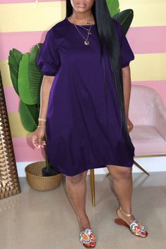 Purple Fashion Casual, 2024 Fashion, Purple Fashion, Short Sleeve Dress, Wholesale Fashion, Fashion Casual, Dresses Online, Sleeve Dress, Buy Now